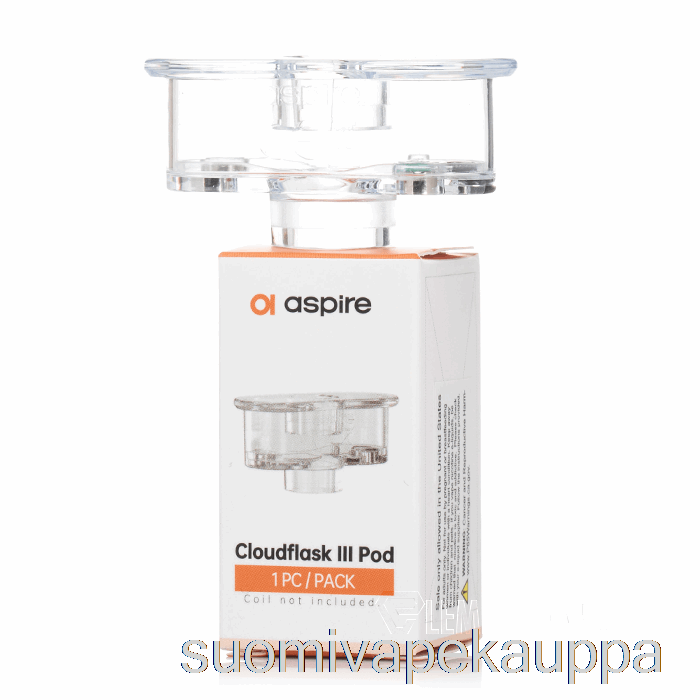 Vape Kauppa Aspire Cloudflask 3 Vaihtokapselia 5,5ml Täytettävä Tyyny